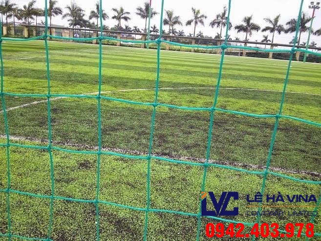 Lưới chắn sân bóng đá, Công ty Lê Hà Vina, Lưới, Lưới bao quanh sân bóng, Lưới sân bóng đá