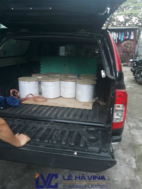 Cáp inox, Giao 1500mm cáp inox cho đầm tôm, Công ty TNHH Lê Hà Vina, Cáp inox Hàn Quốc, Sản phẩm cáp, Lưới che nắng